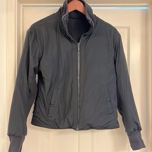 COPY - Lululemon reversible black jacket. Size 10